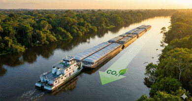 Amazônia: Hidrovias reduzem emissões e se consolidam como modelo de logística sustentável