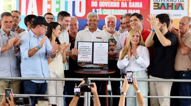 Força Política em Brumado: Jerônimo Rodrigues reúne 37 prefeitos em dia de entregas históricas