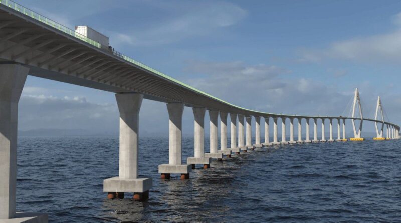 Imprensa nacional volta os olhos para a ponte Salvador-Itaparica após envio de peças da China